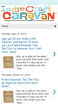 Mobile Screenshot of indiecraftcaravan.blogspot.com