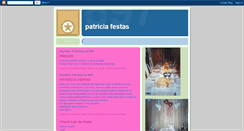 Desktop Screenshot of patriciafesta.blogspot.com