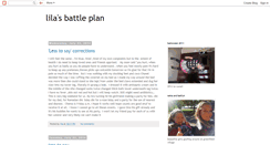 Desktop Screenshot of lilasbattleplan.blogspot.com