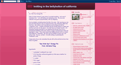 Desktop Screenshot of bellybuttonknits.blogspot.com