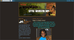 Desktop Screenshot of littlesilvestriboy.blogspot.com