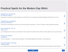 Tablet Screenshot of modern-witch.blogspot.com