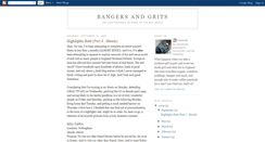 Desktop Screenshot of bangersandgrits.blogspot.com