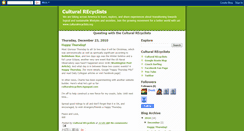 Desktop Screenshot of culturalrecyclists.blogspot.com