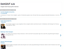 Tablet Screenshot of dangdutaja.blogspot.com