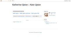 Desktop Screenshot of kateuptons.blogspot.com