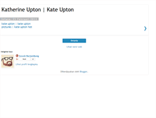 Tablet Screenshot of kateuptons.blogspot.com