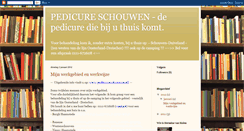 Desktop Screenshot of pedicureschouwen.blogspot.com