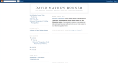 Desktop Screenshot of davidmathewbonner.blogspot.com