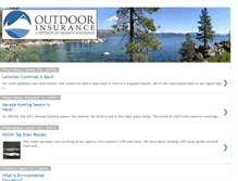 Tablet Screenshot of outdoor-insurance.blogspot.com