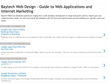 Tablet Screenshot of baytechbuzz.blogspot.com