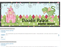 Tablet Screenshot of doodlepalace.blogspot.com