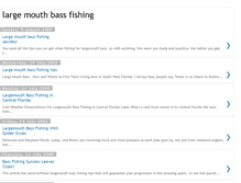 Tablet Screenshot of large-mouth-bass-fishing.blogspot.com