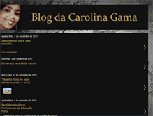 Tablet Screenshot of carolgama10.blogspot.com