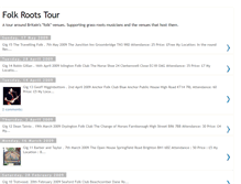 Tablet Screenshot of folkrootstour.blogspot.com