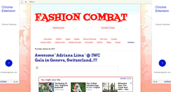 Desktop Screenshot of fashioncombat.blogspot.com