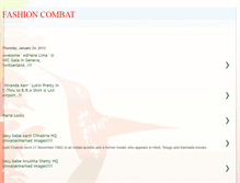 Tablet Screenshot of fashioncombat.blogspot.com