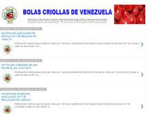 Tablet Screenshot of bolascriollasdevenezuela.blogspot.com