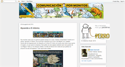 Desktop Screenshot of comunicacionpormonitos.blogspot.com