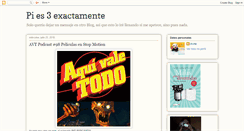Desktop Screenshot of pies3exactamente.blogspot.com