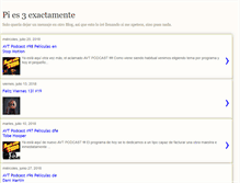 Tablet Screenshot of pies3exactamente.blogspot.com