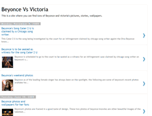Tablet Screenshot of beyoncevsvictoria.blogspot.com