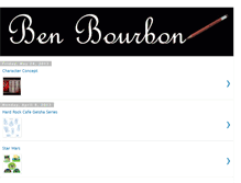 Tablet Screenshot of benbourbon.blogspot.com