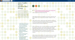 Desktop Screenshot of health-nutrition-usana.blogspot.com