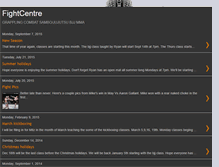Tablet Screenshot of fightcentre.blogspot.com