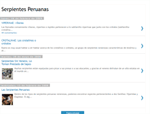 Tablet Screenshot of perusnake.blogspot.com