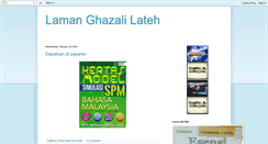 Desktop Screenshot of drghazali.blogspot.com