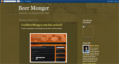 Desktop Screenshot of beermonger.blogspot.com
