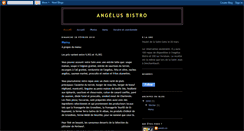 Desktop Screenshot of angelusbistro.blogspot.com