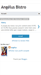 Mobile Screenshot of angelusbistro.blogspot.com