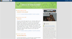 Desktop Screenshot of herbsafrica.blogspot.com