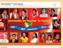 Tablet Screenshot of eltallerteatro.blogspot.com