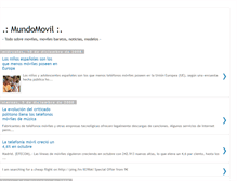 Tablet Screenshot of mimundomovil.blogspot.com
