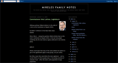 Desktop Screenshot of mirelesfamilynotes.blogspot.com