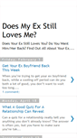 Mobile Screenshot of doesmyexstilllovemequizzes.blogspot.com