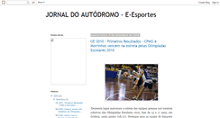 Desktop Screenshot of jornaldoautodromo-e-esportes.blogspot.com