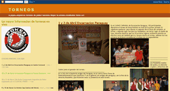 Desktop Screenshot of pokertorneos.blogspot.com