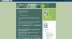 Desktop Screenshot of investigadorkumon.blogspot.com