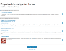 Tablet Screenshot of investigadorkumon.blogspot.com