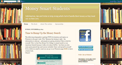 Desktop Screenshot of moneysmartstudents.blogspot.com