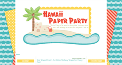 Desktop Screenshot of hawaiipaperparty.blogspot.com
