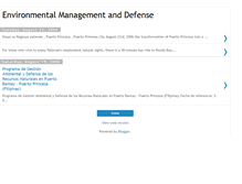 Tablet Screenshot of environmental-management-and-defense.blogspot.com