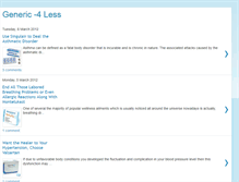 Tablet Screenshot of generic-4less.blogspot.com