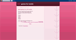 Desktop Screenshot of gamesmagic101.blogspot.com