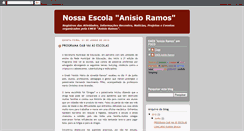Desktop Screenshot of anisioramosescola.blogspot.com