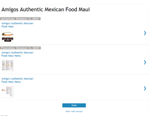 Tablet Screenshot of amigosmaui.blogspot.com